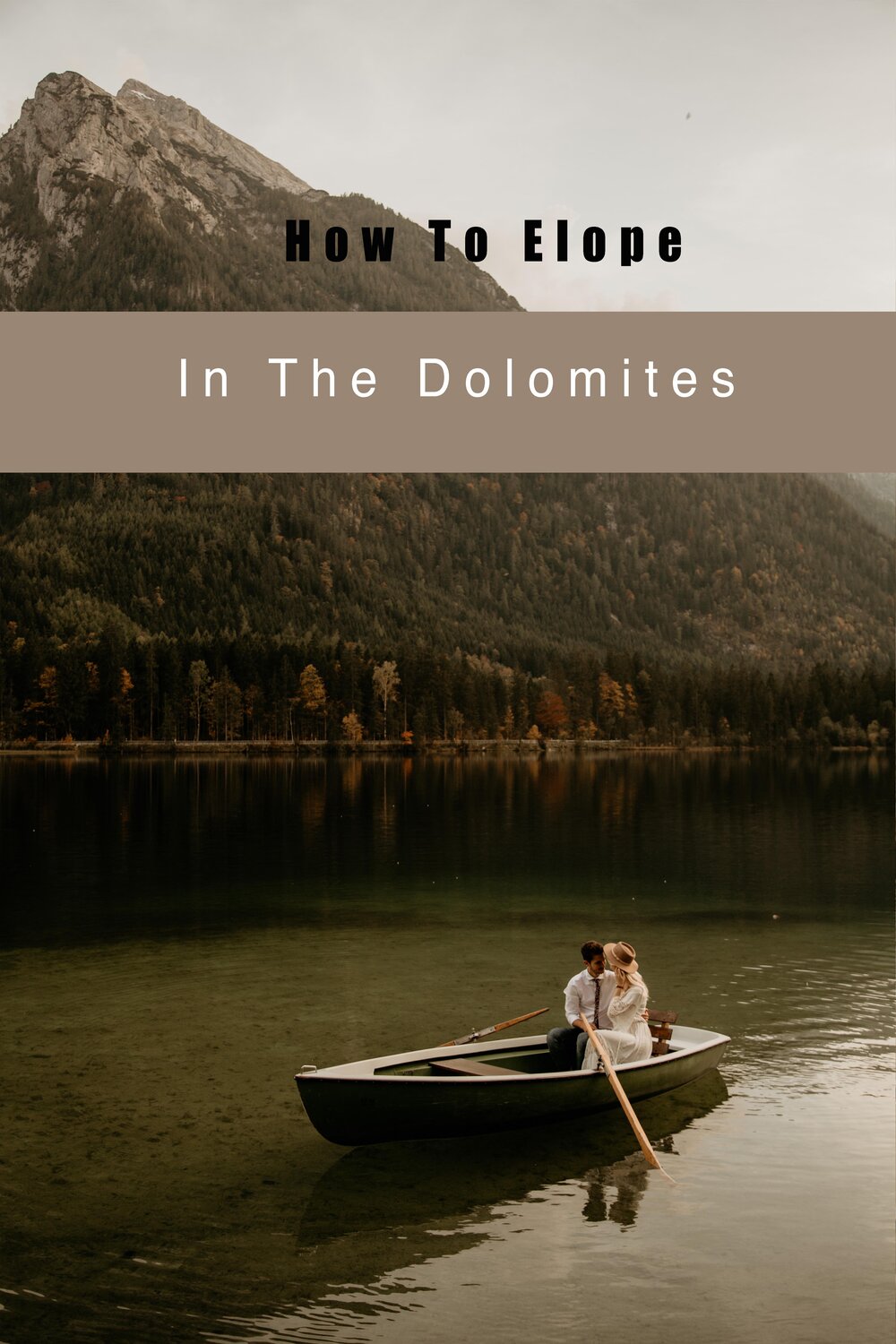 how to plan a wedding in the dolomites