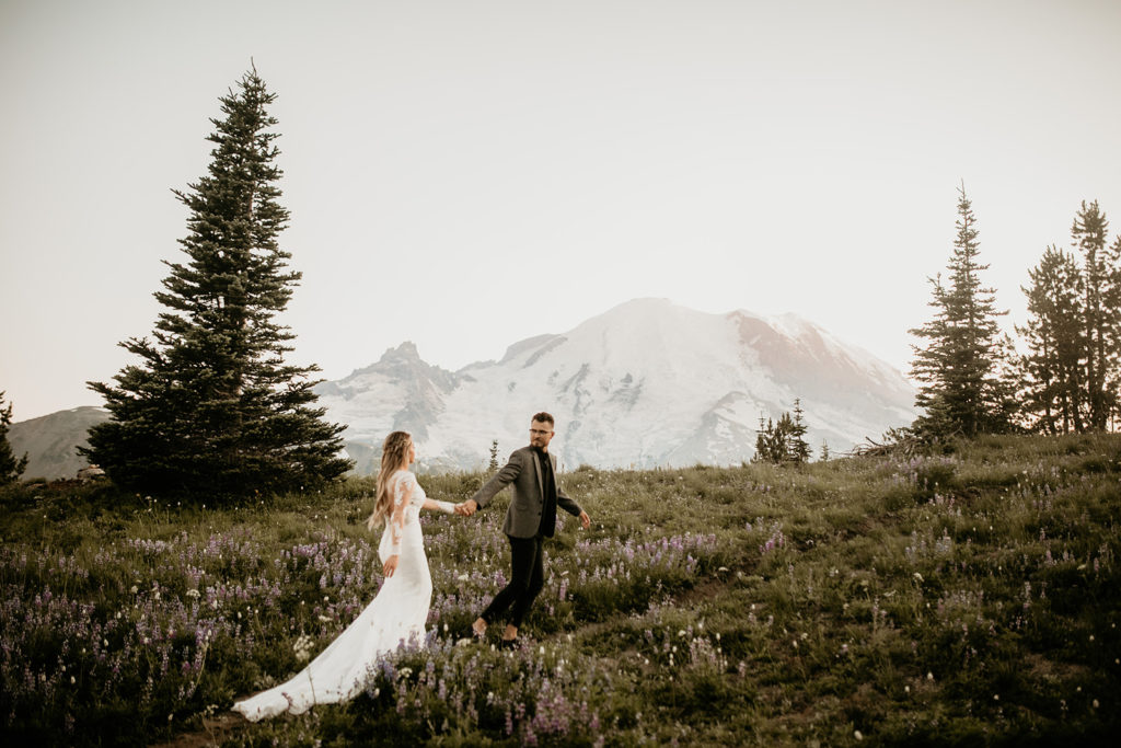 how to elope at mt rainier 