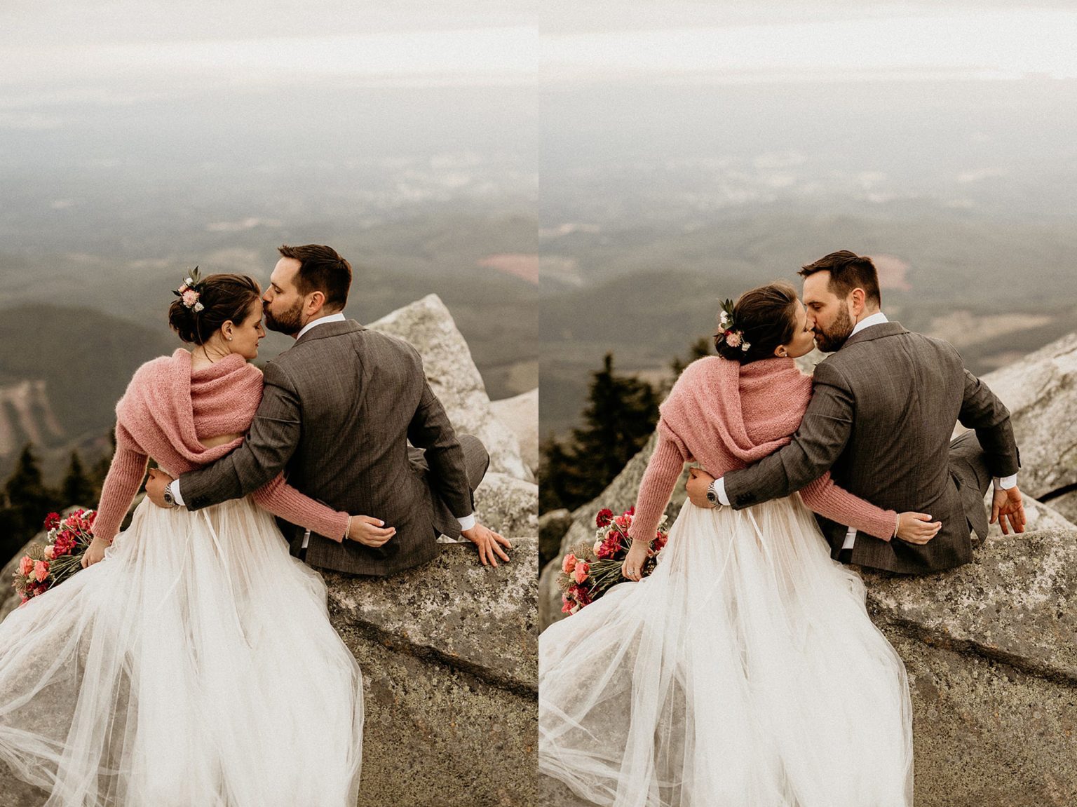 Mountain Top Elopement at the Mt. Pilchuck Fire Lookout