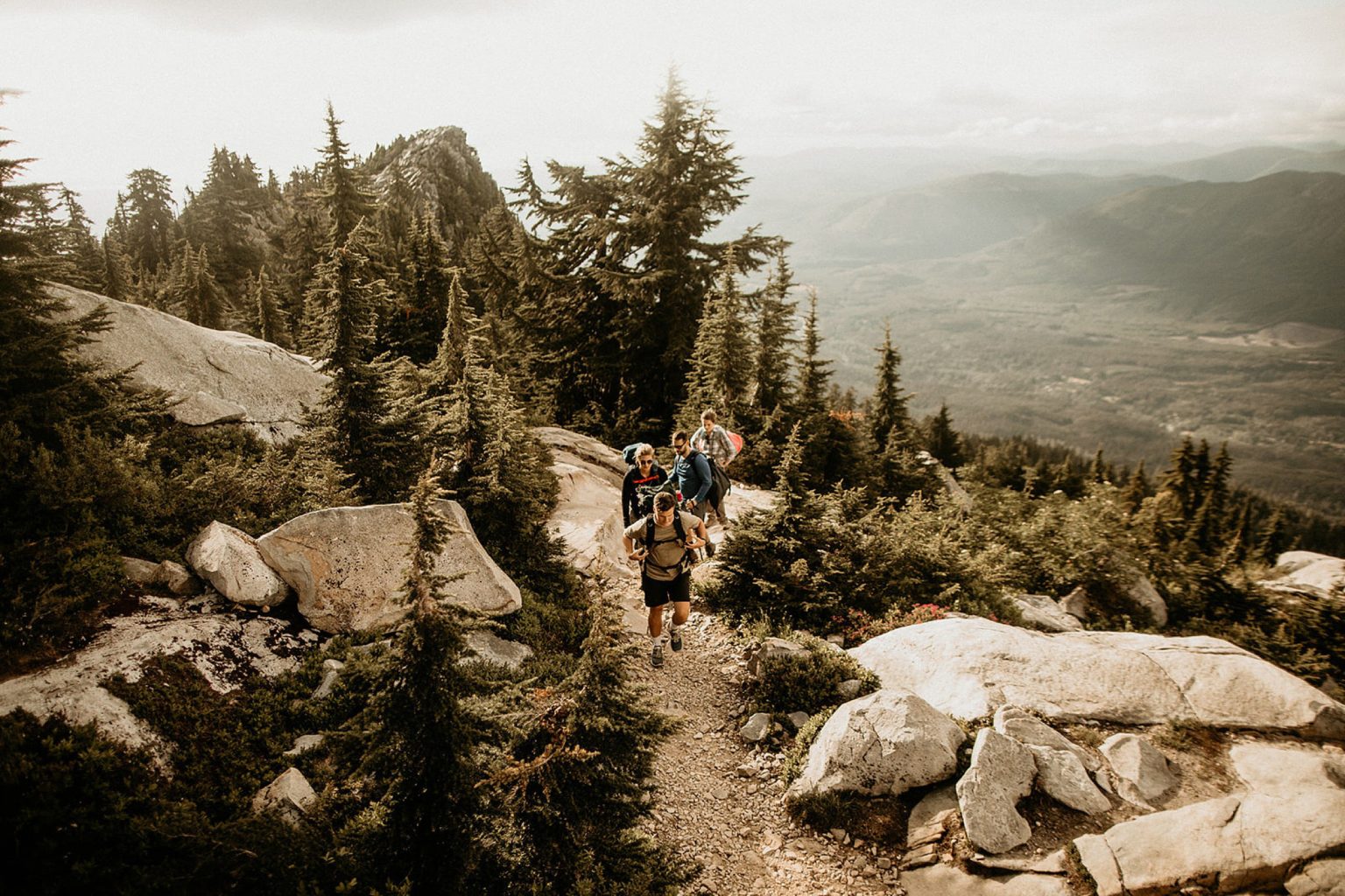 Mountain Top Elopement at the Mt. Pilchuck Fire Lookout