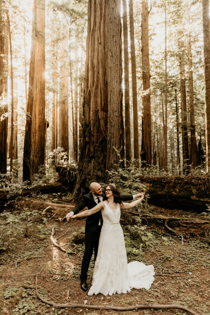 elopement in Jedediah state park 