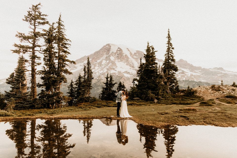 the best places on Mt Rainier for your elopement