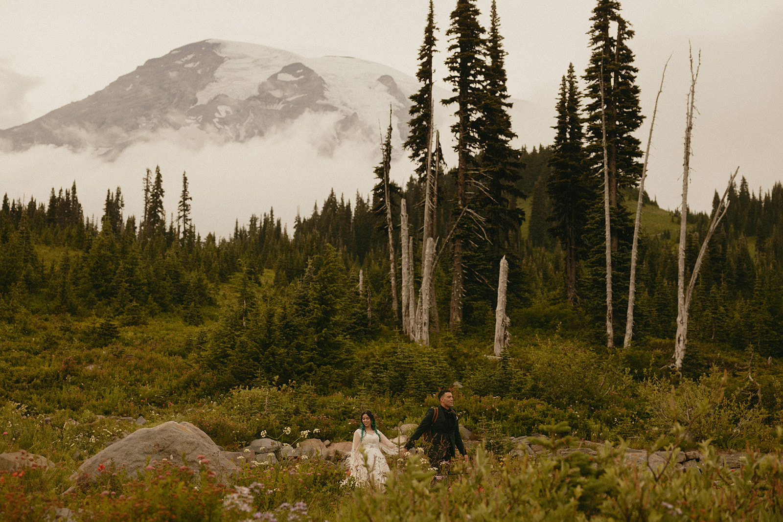 mt rainier elopement 